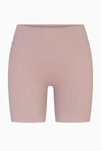 Matte 5" Biker Shorts
