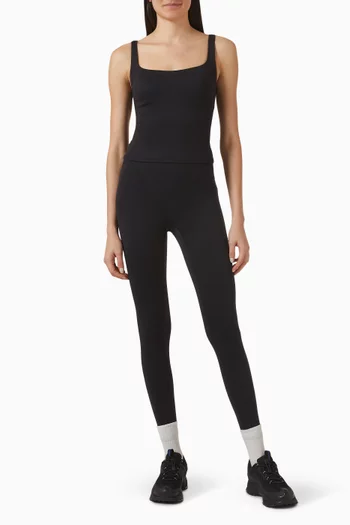 لغينغز بحياكة داخلية 26 بوصة على شكل حرف V مجموعة مت