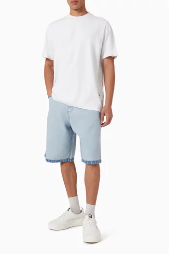 Reversible Label T-shirt in Cotton