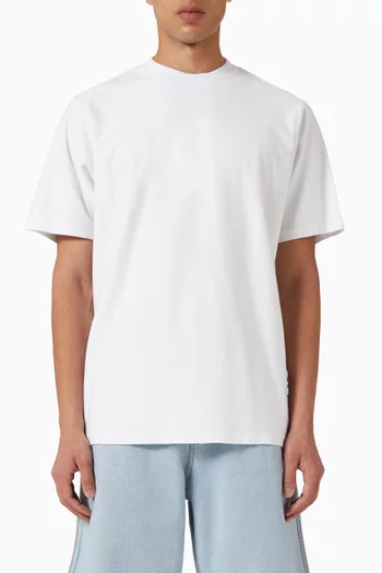 Reversible Label T-shirt in Cotton