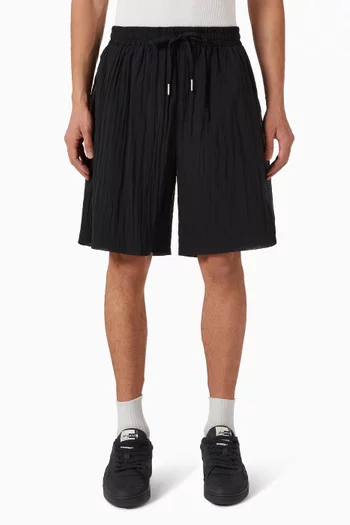 Drawstring Shorts in Mesh