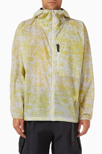 Printed Hooded Jacket
