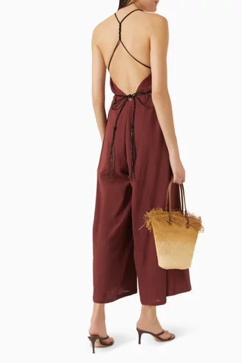 Pakkun Wide-leg Jumpsuit