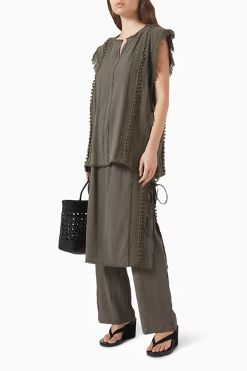 قميص فاريك بشرّابات