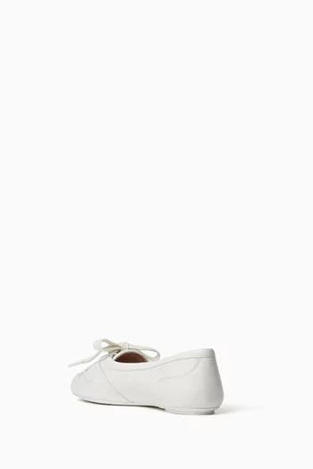 Vault Ballerina Flats in Nappa Leather