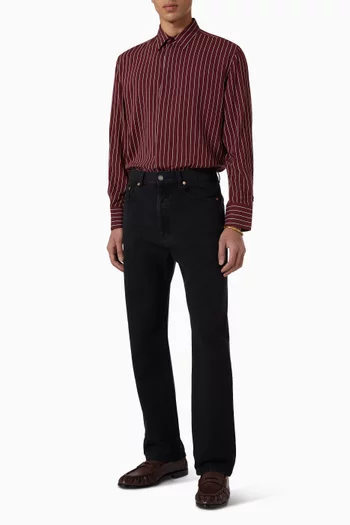 Striped Shirt in Viscose