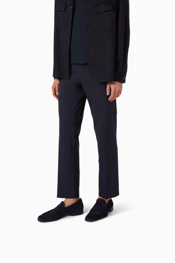 Hook Loafers in Leather