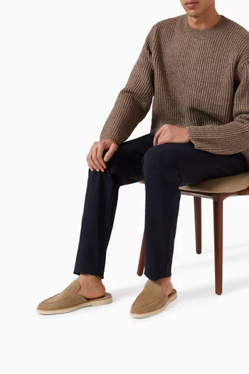 Calpe Mules in Suede