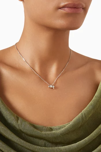 Koala Diamond Pendant Necklace in 9kt Gold