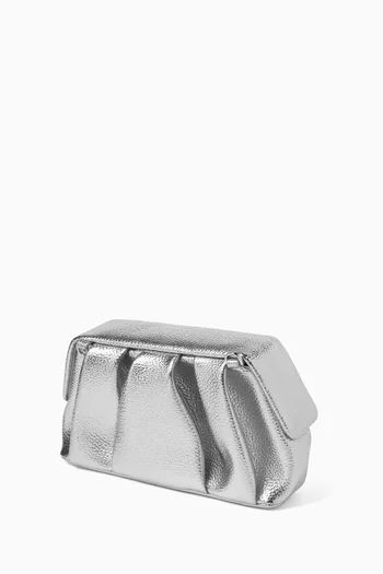 Athena Clutch in Laminated Leather
