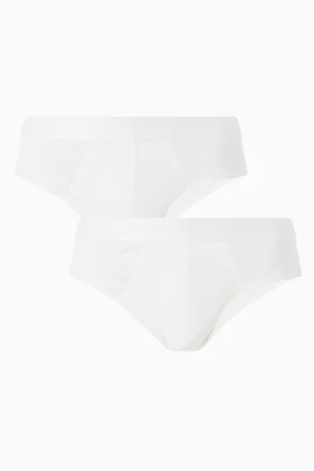 Briefs in Stretch-cotton