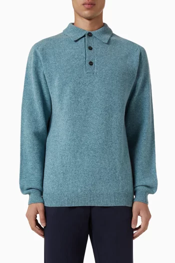 تي شيرت بولو صوف ماعز