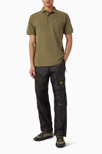 Logo Polo T-shirt in Cotton-piqué