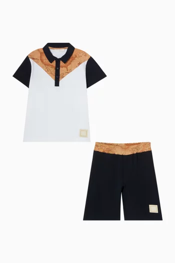 Polo T-shirt & Shorts Set