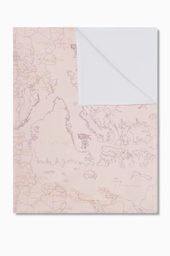 Map-print Blanket