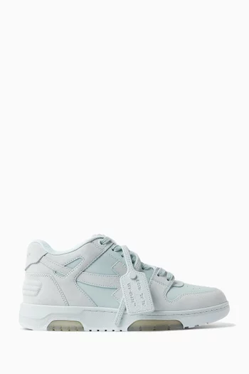 Out Of Office Sneakers in Calf Leather & Suede