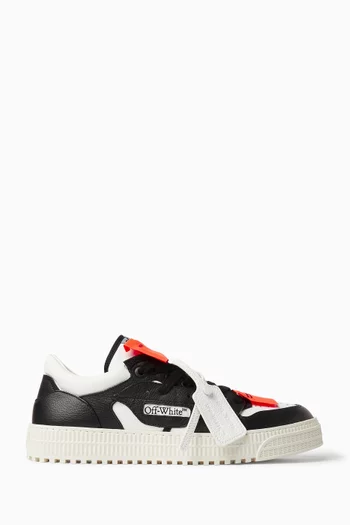 3.0 Off Court Low-top Sneakers in Leather