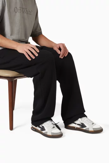 New Slim Sneakers in Leather & Suede