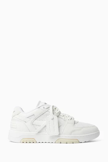 Slim Out Of Office Sneakers in Suede & Mesh