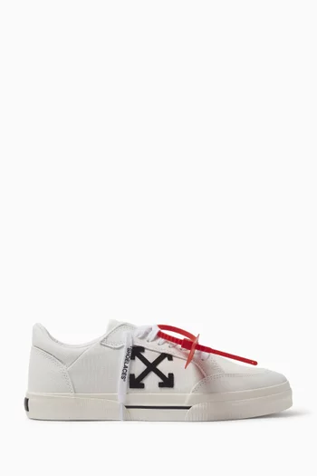 Low Vulcanized Sneakers in Canvas