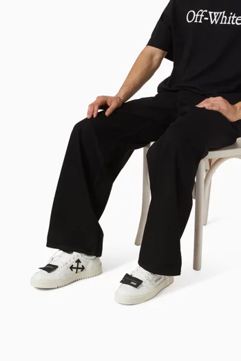 3.0 Court Low Top Sneakers in Calfskin