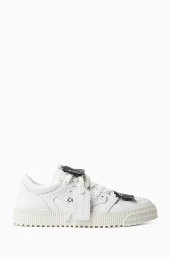 3.0 Court Low Top Sneakers in Calfskin