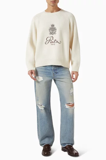 x Ritz Paris Sweater in Cashmere