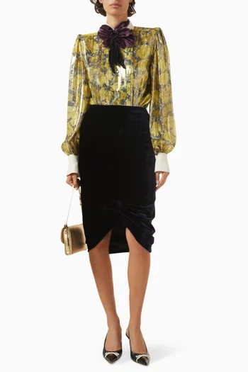 قميص بنقشة ابريه ليفير بوبيز