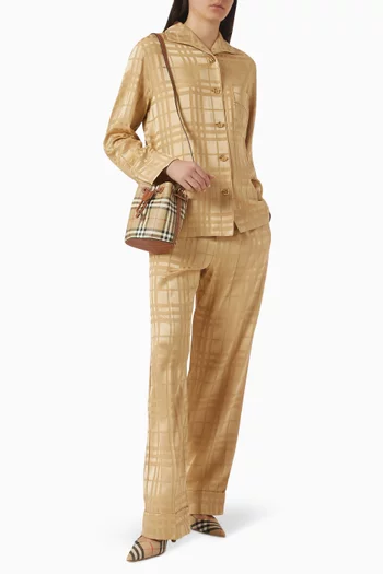 Peony Check Pyjama Pants