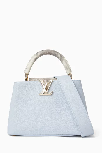 حقيبة كبوسين بي بي بيد علوية بإصدار محدود جلد غير مستعملة