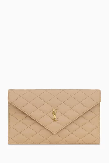 Paris Pouch in Lambskin Leather