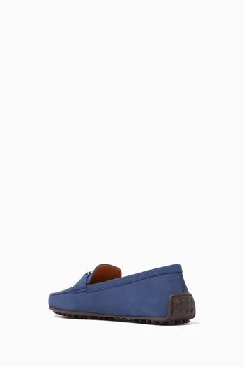 City Gommino Loafers in Nubuck