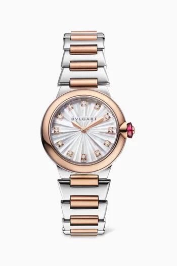 Lvcea Watch in 18kt Rose Gold, 33mm