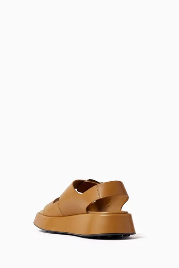 Gomma Sandals in Leather