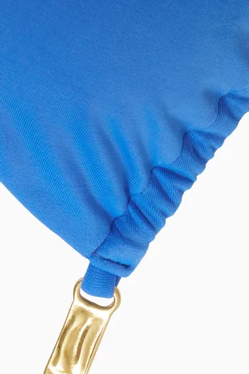 Matte Mage T Back Triangle Bikini Top