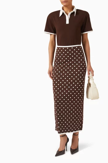 Contrast Polo T-shirt