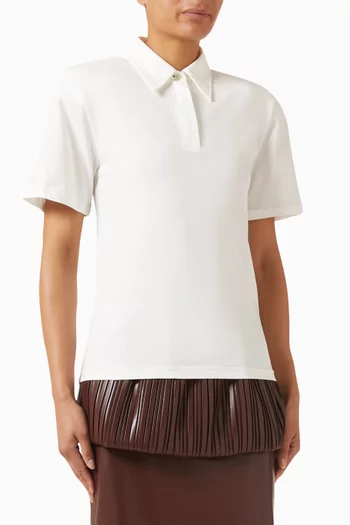 Contrast Polo T-shirt