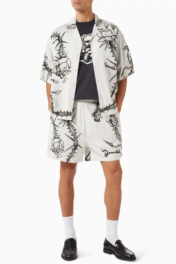 قميص إينكد بياقة بطية