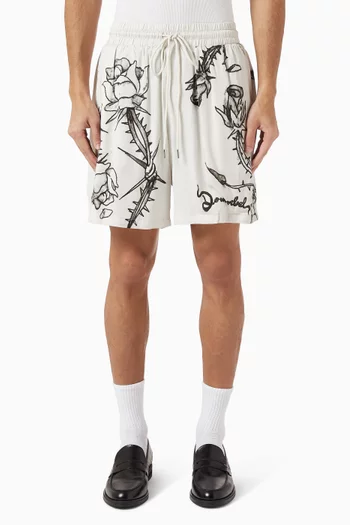 شورت إينكد قماش شبكي