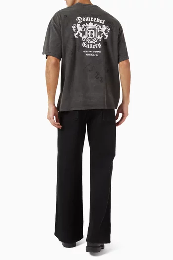 تي شيرت ليون كريست فيديد قطن جيرسيه