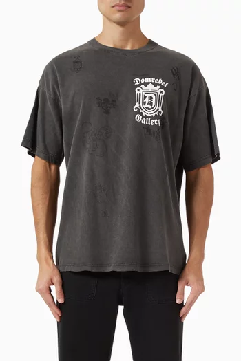 تي شيرت ليون كريست فيديد قطن جيرسيه