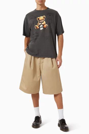 تي شيرت تريتس فيديد قطن