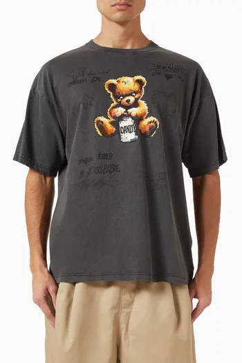 تي شيرت تريتس فيديد قطن