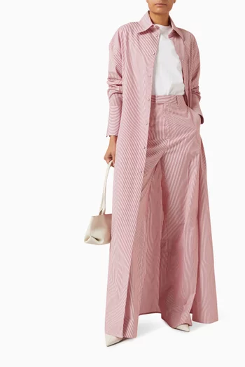 Malik Shirt Dress in Cotton