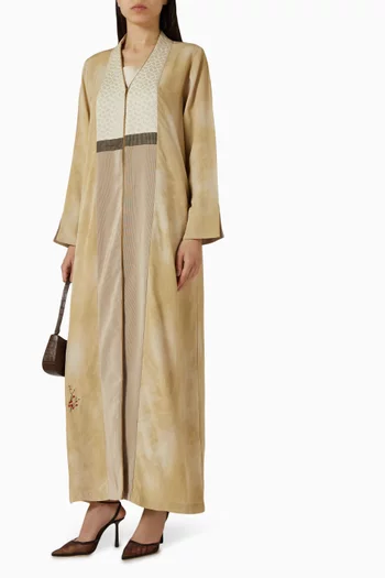 Jacquard Abaya in Viscose