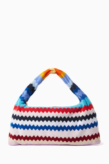 حقيبة كتف هوبو متوسطة