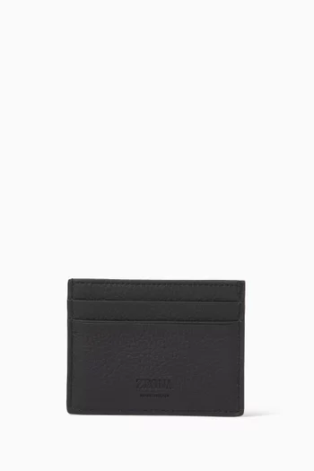 Card Case in Deerskin Leather