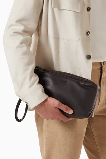 حقيبة سوفتي جلد سيكندسكين