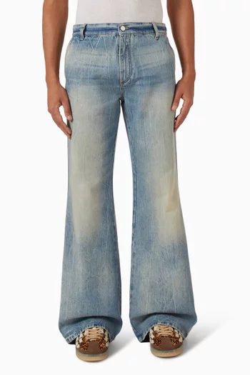 Boot Cut Jeans in Denim