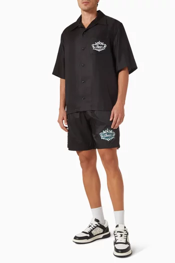 شورت السباحة شاتو بشعار الماركة